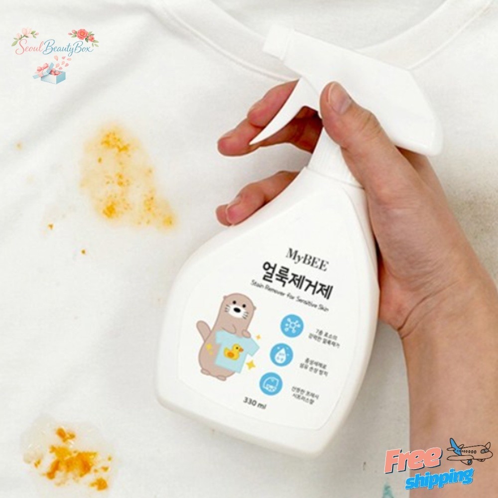 Mybee Baby Natural Enzyme Stain Remover Spray 330ml Phosphate-Free Korea