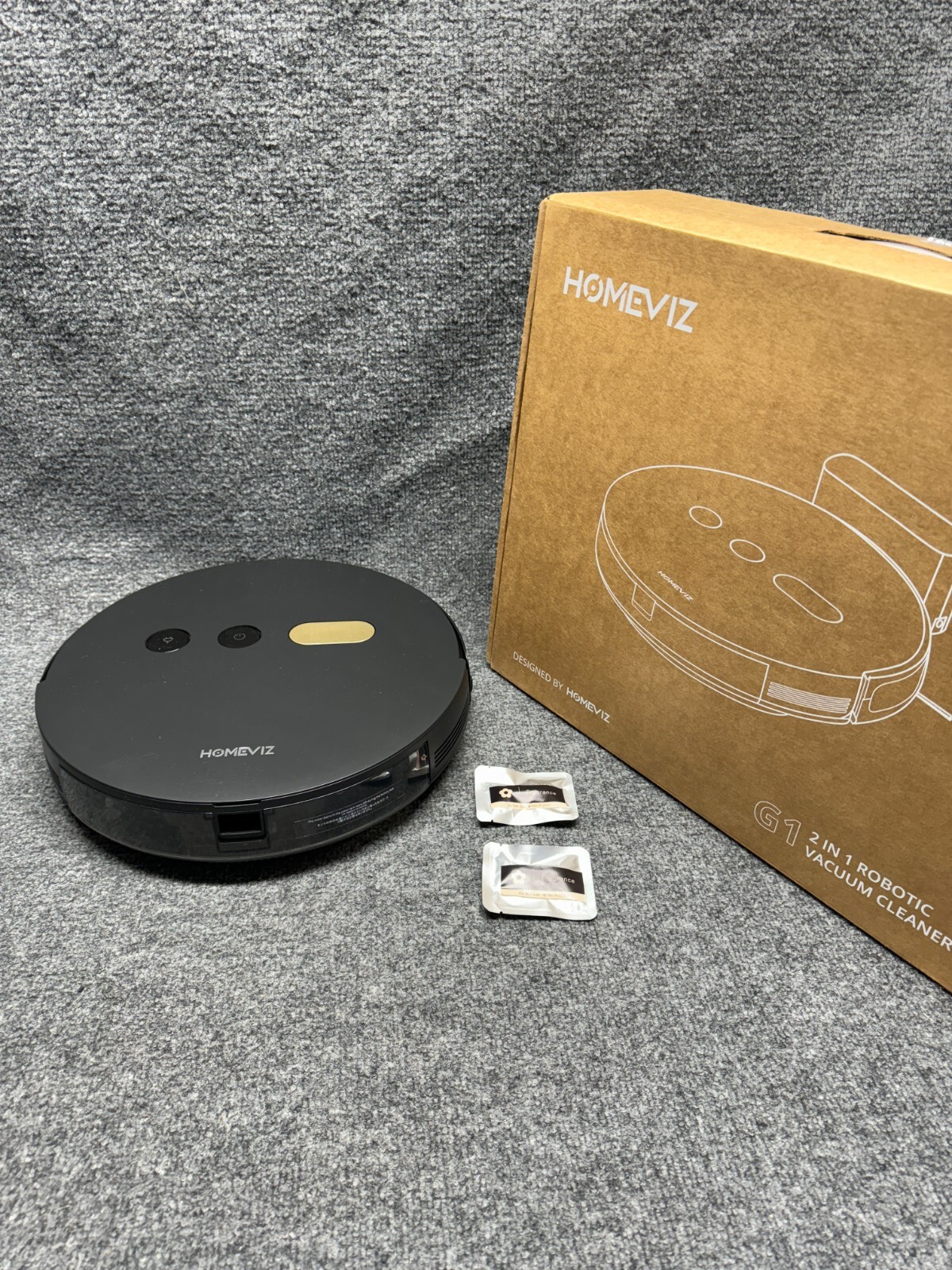 HOMEVIZ G1 Robot Vacuum Cleaner 8000Pa – Missing Charger