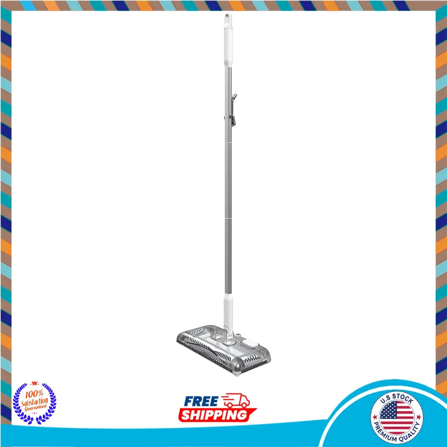 Black+Decker HFS115J10 Cordless Lithium Floor & Carpet Sweeper – 50 Min Run Time