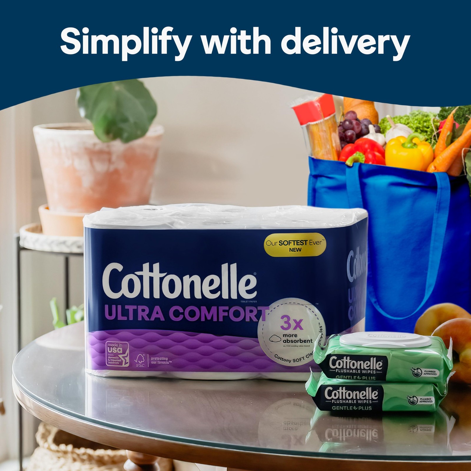 Cottonelle Ultra Comfort Toilet Paper Mega Rolls 9 Pack 244 Sheets 2 Ply