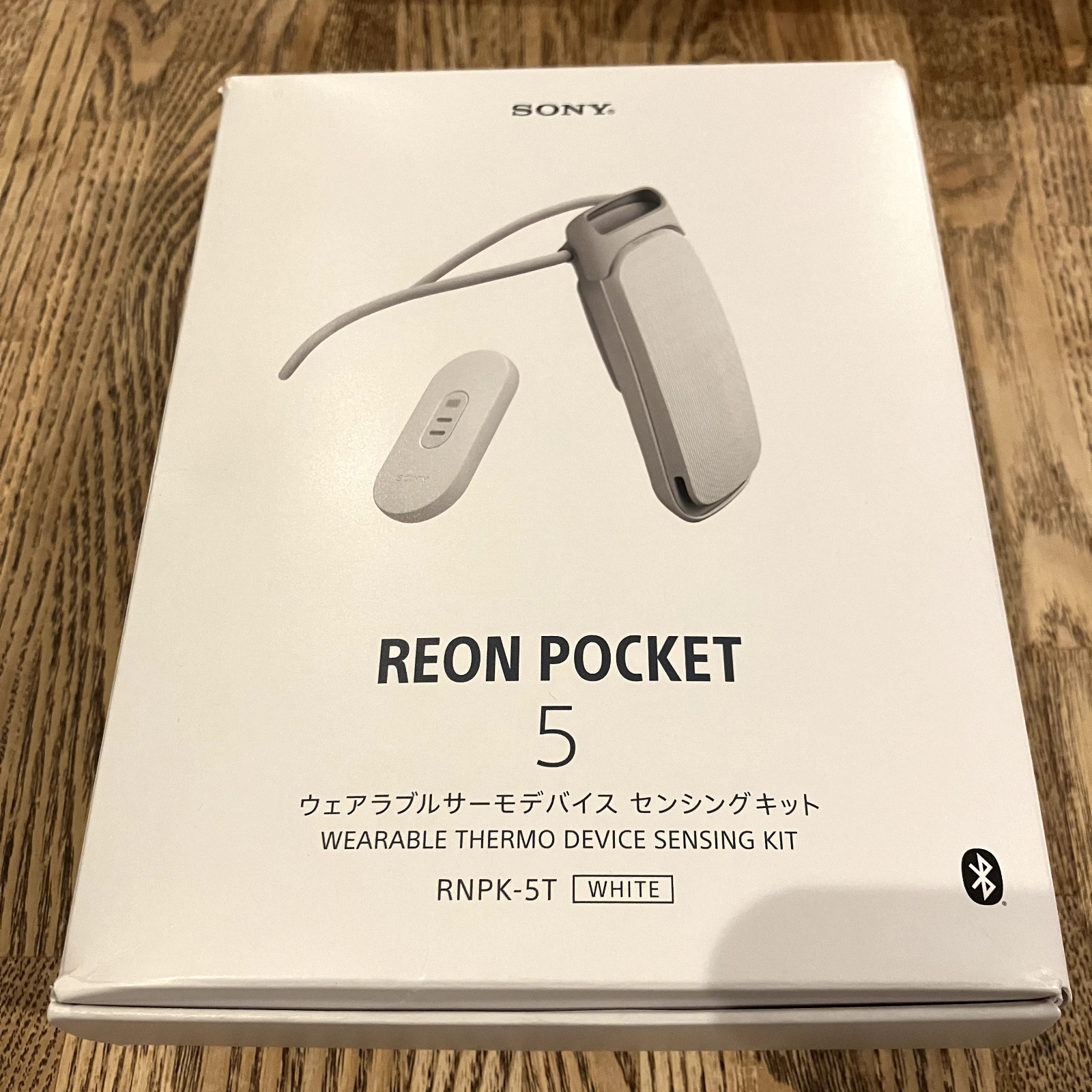 Sony Reon Pocket 5 Wearable Thermo Device RNPK-5T Neckband Tag White 2024 Model