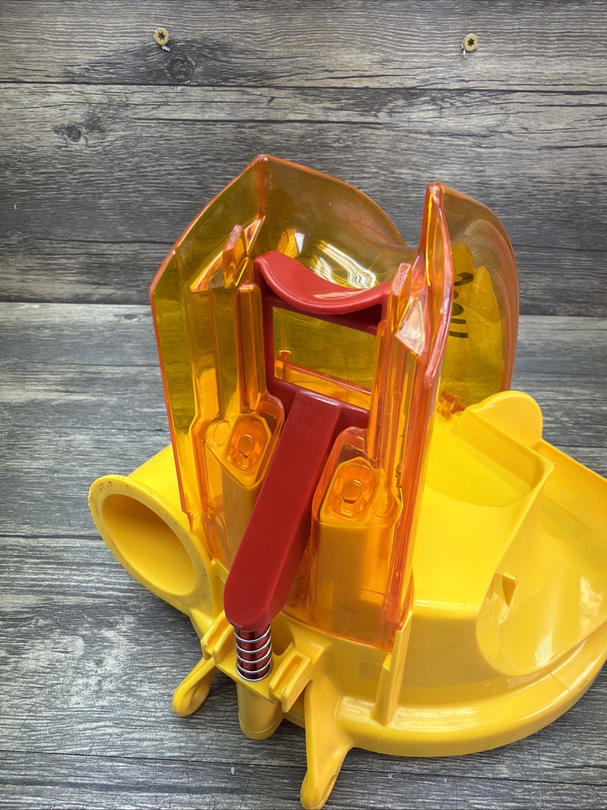 Authentic Dyson DC14 DC15 Lid Top Handle Release For Cyclone Dust Bin Yellow