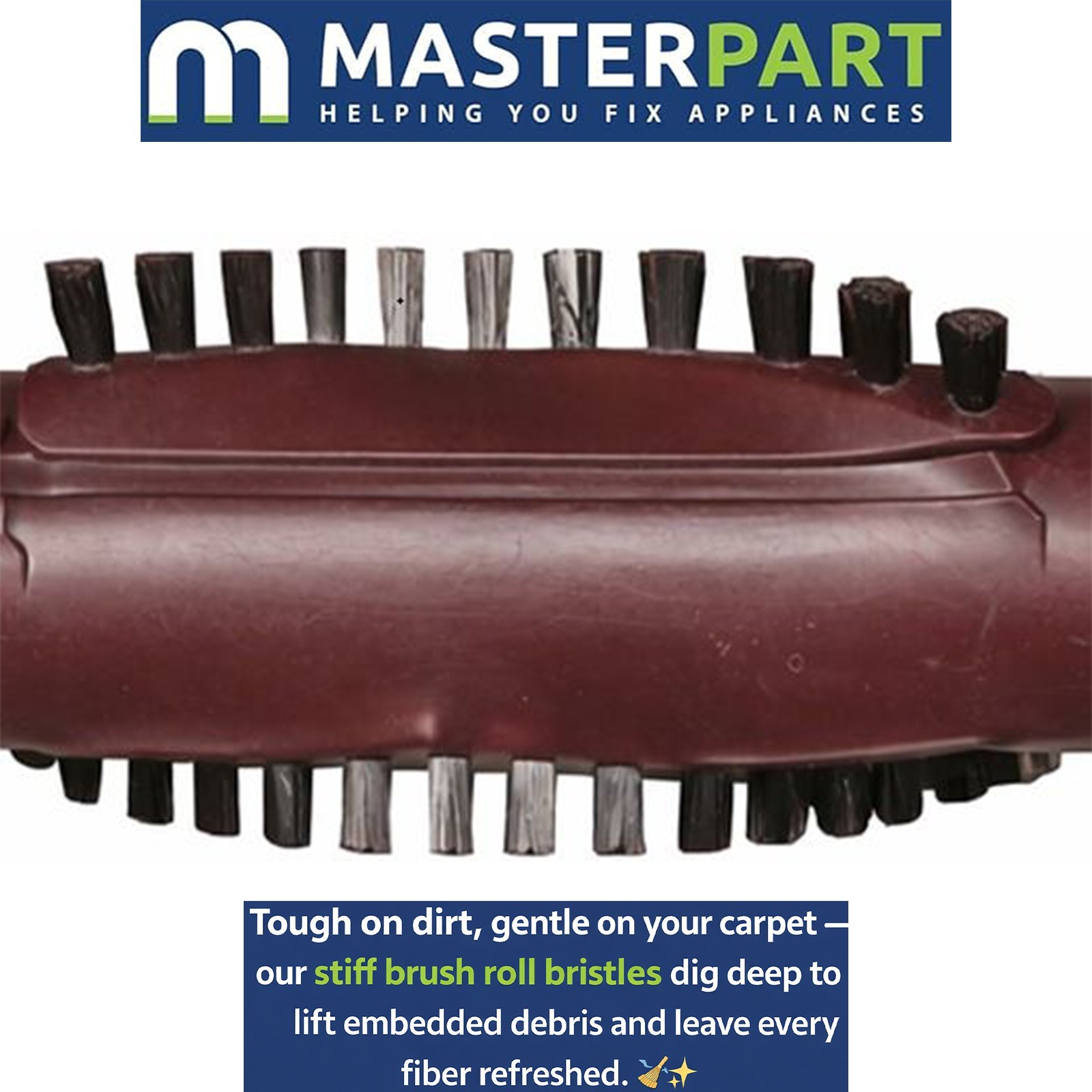 Masterpart Vacuum Cleaner Brushroll for Shark NV750, NV650W, NV651, NV652 NV652C