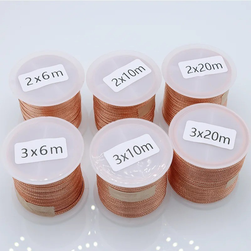 Solder Wick Braid Copper Wire with Flux 10 Ft.(3M) Length X 2.5Mm Width I Desold