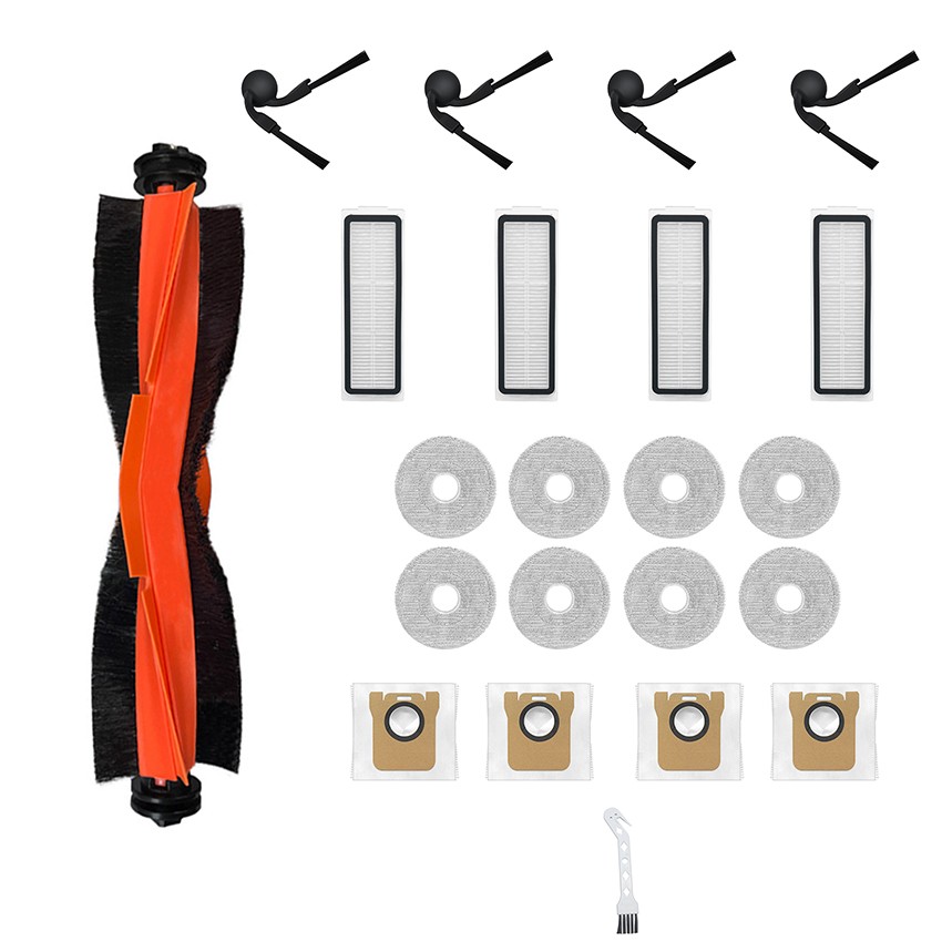 For Xiaomi 5 PRO/OV21CN Robot Rolling Brush Side Brush Filter Mop Pad Dust Bag