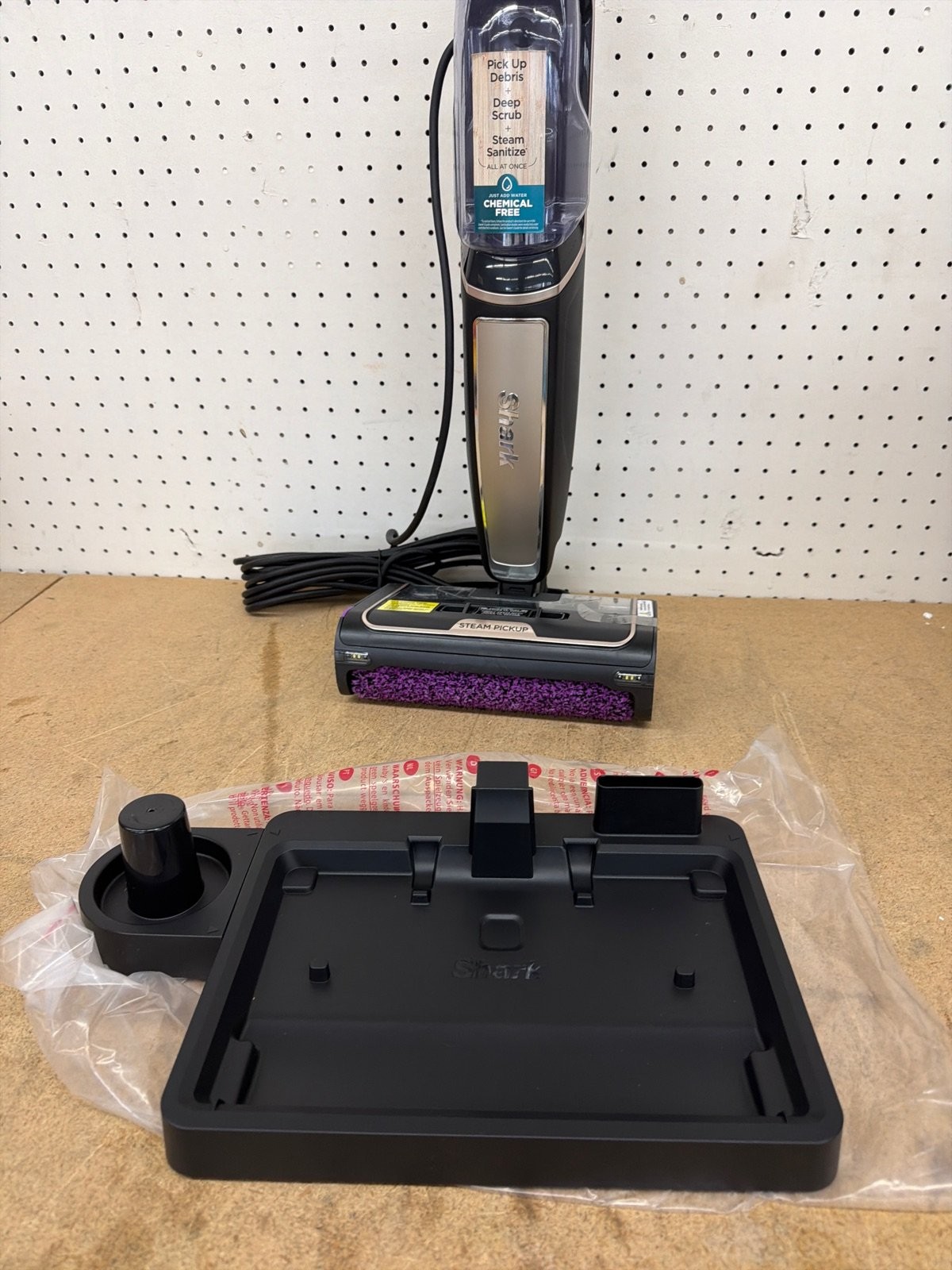 Shark Steam Mop 3-in-1 Corded for Hardwood, Tile, Stone, Laminate Black READ