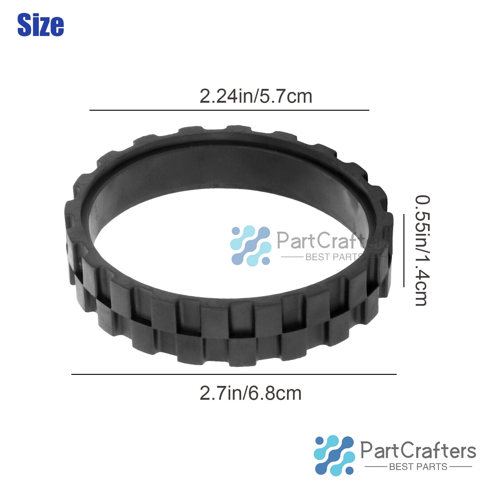 4X Soft Silicone Tires For IROBOT ROOMBA Series 500 600 800 900 Great Adhesion