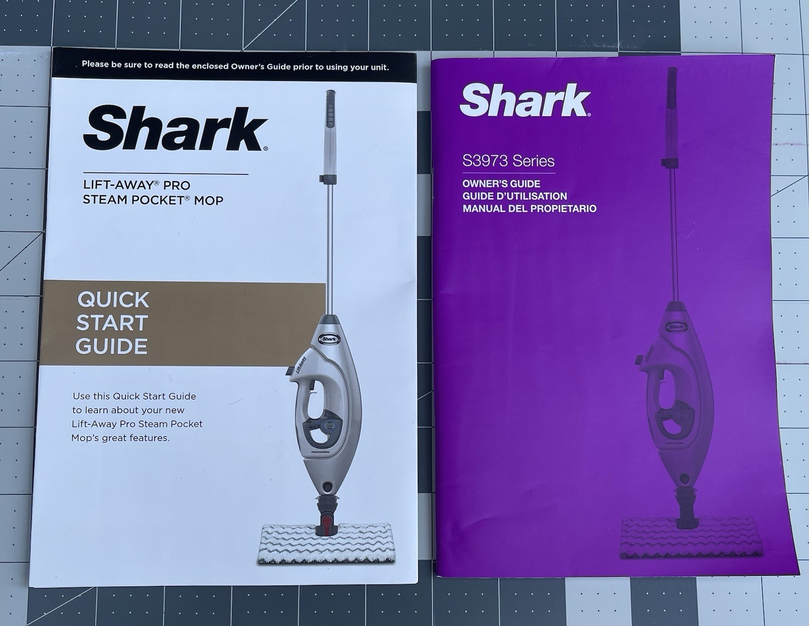 NEW Shark S3973 Lift-Away Pro Steam Mop Handheld Accessory Bundle