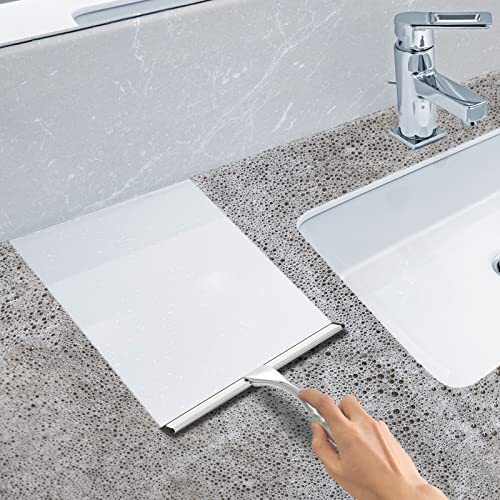 All-Purpose Stainless Steel Shower Squeegee for Assorted Colors , Sizes