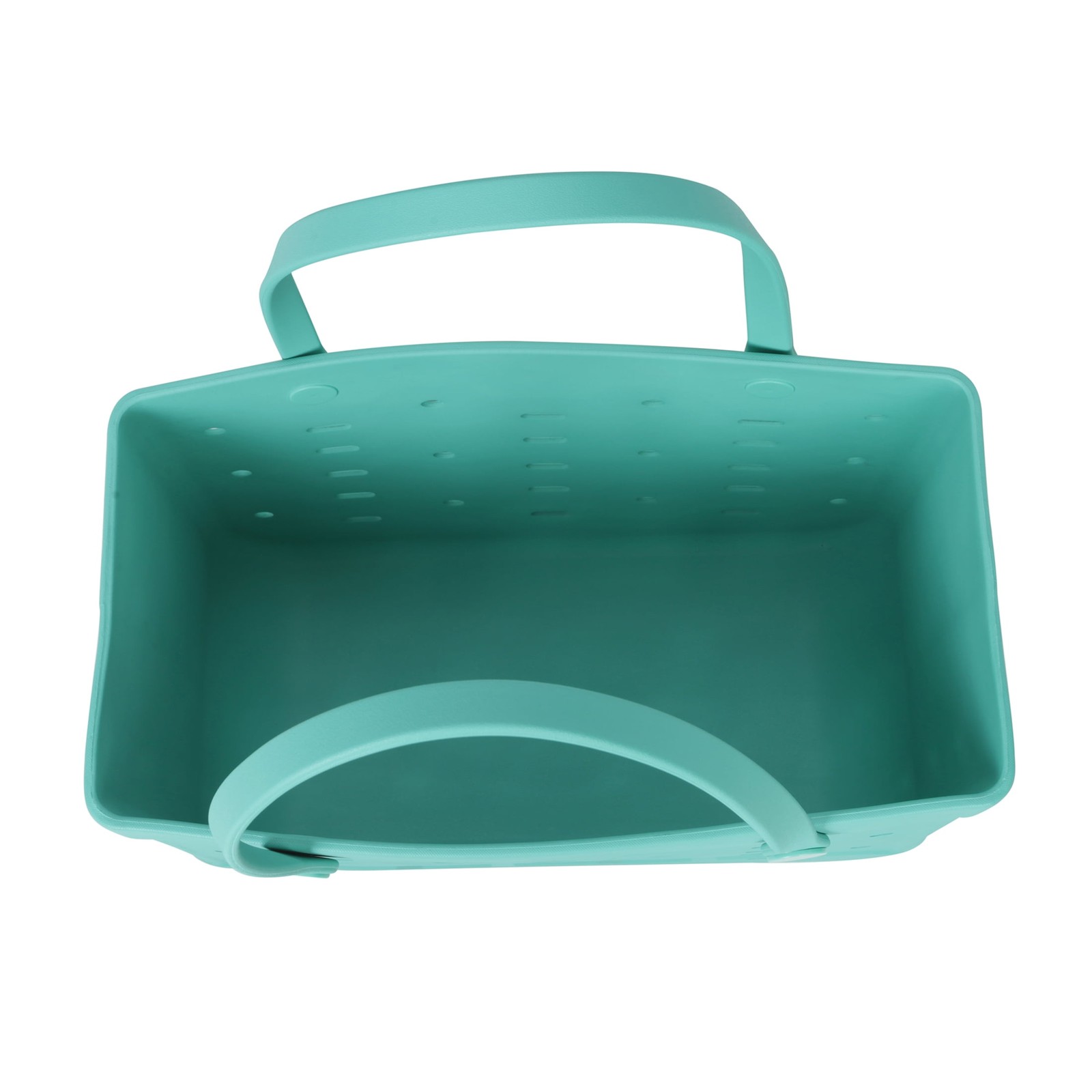 Mainstays Large Plastic Laundry Flex Tote, 18″W x 8.75″D x 13″H, Teal Dream