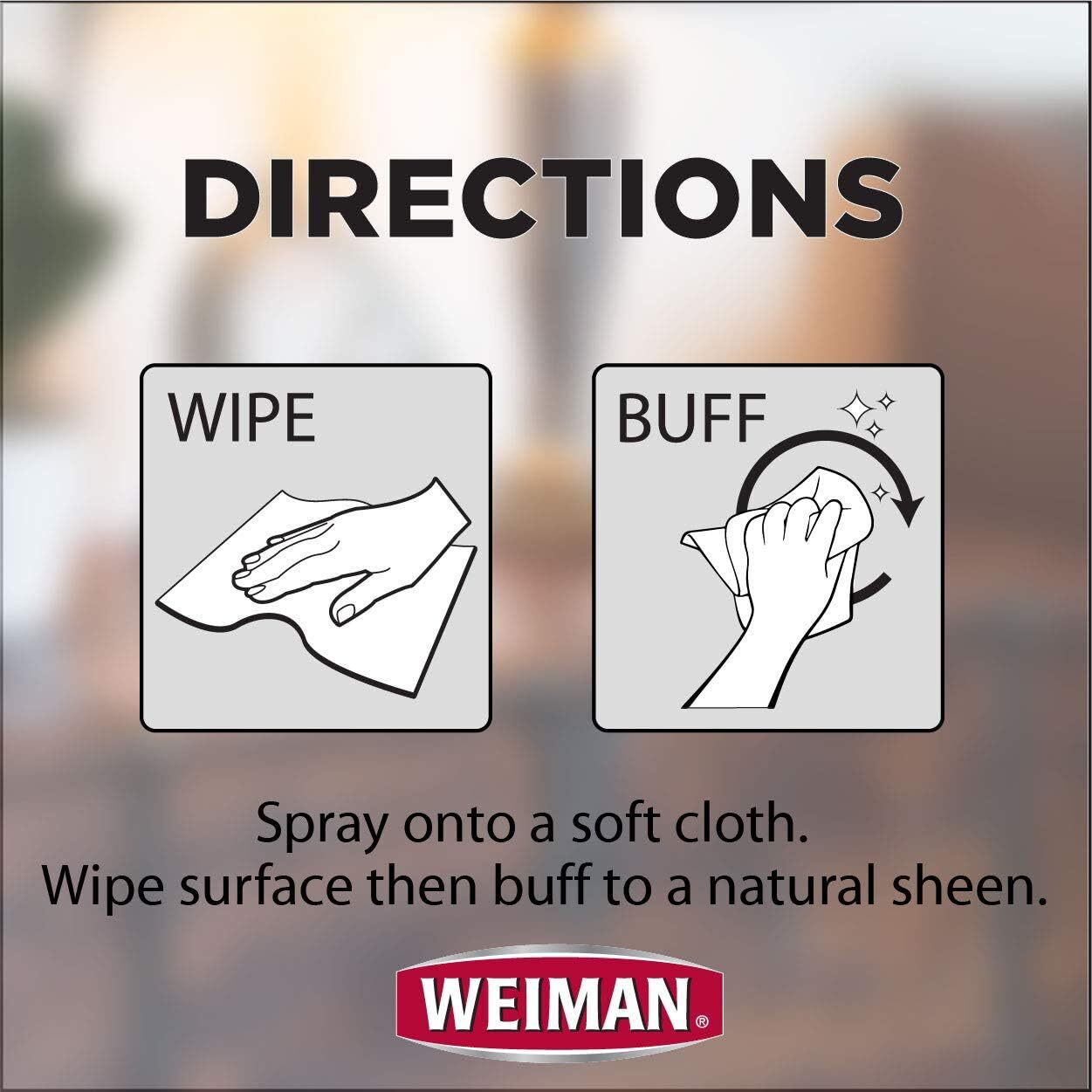 Weiman Wipes-Non Toxic Clean Condition Uv Protection Help Prevent Cracking Or Fa
