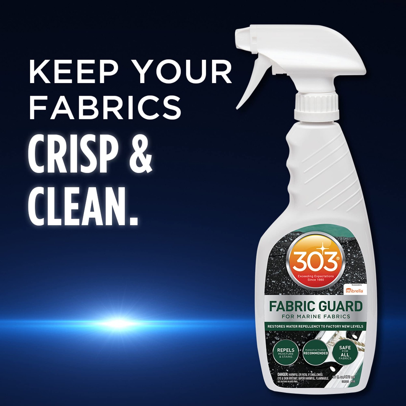 30616CSR Products Inc Fabric Guard 16 Oz. Sprayer , White