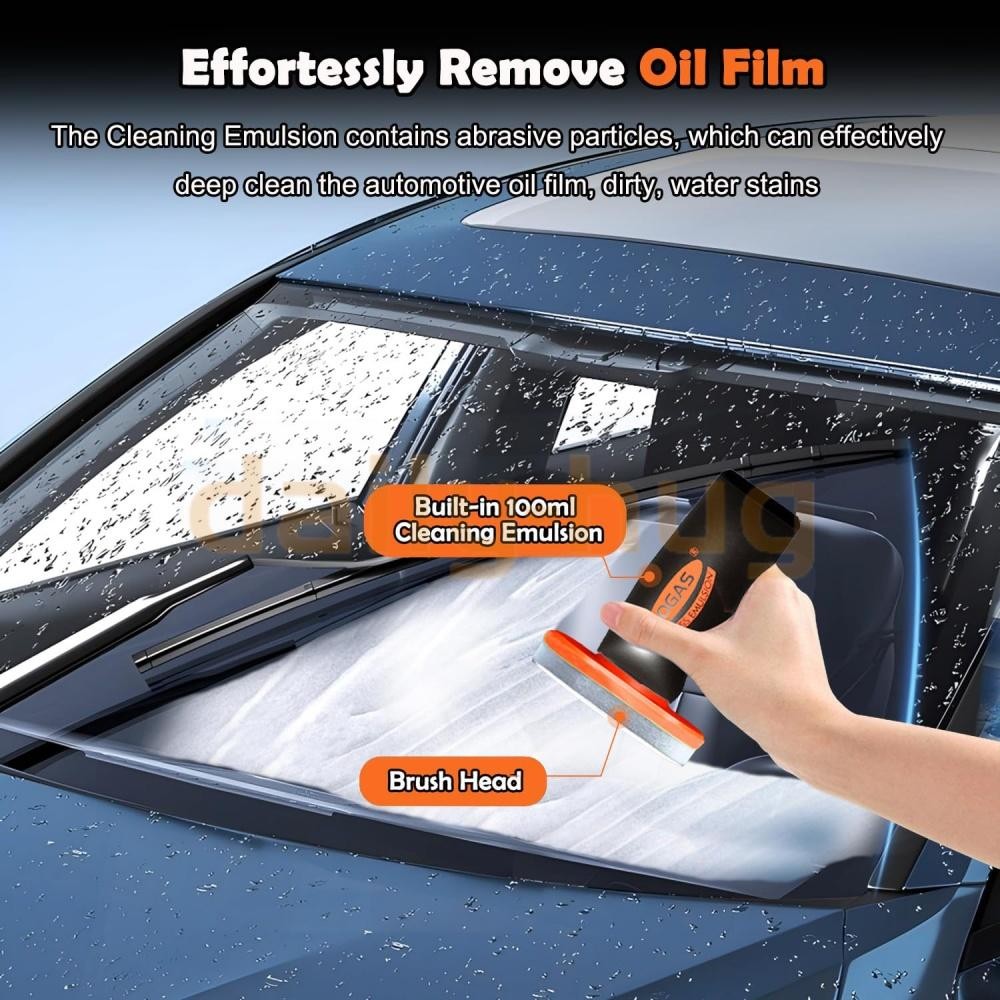 New Glass Guard & Emulsion Cleaner – Oil Film Remover Lotion for Glass Surfac