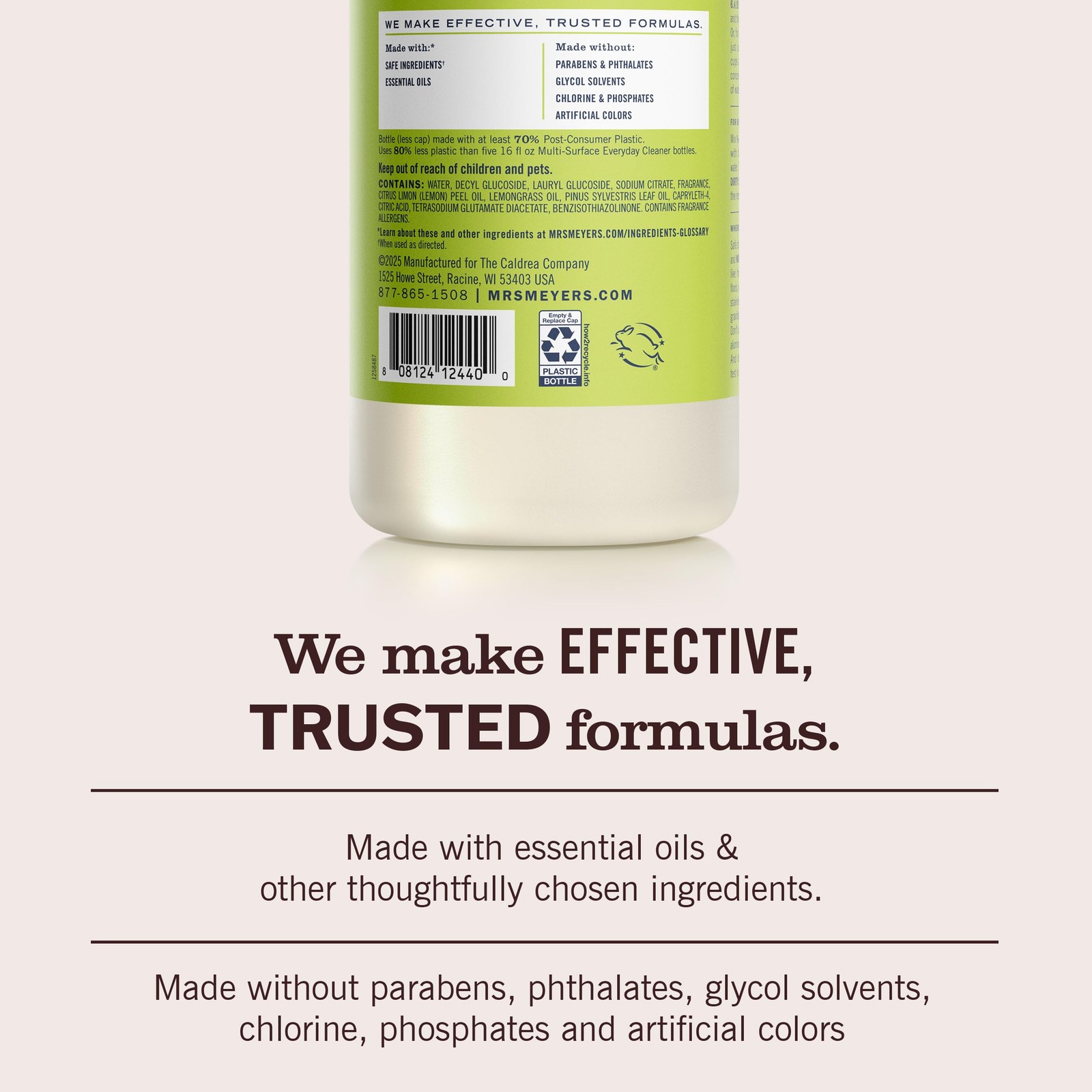 CLEAN DAY Multi-Surface Cleaner Concentrate, Use to Clean Floors, Tile, Counters