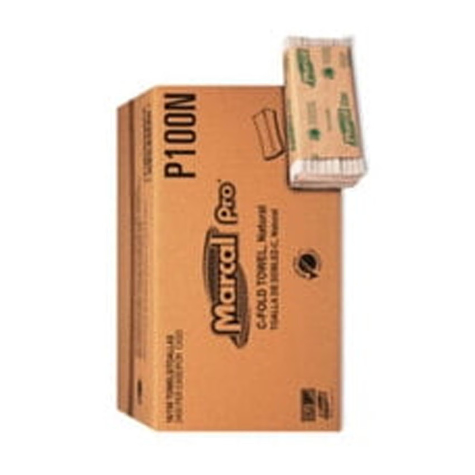 Folded Paper Towels, 1-Ply, 10.125″ X 12.875 “, 150/Pack, 16 Packs/Ct