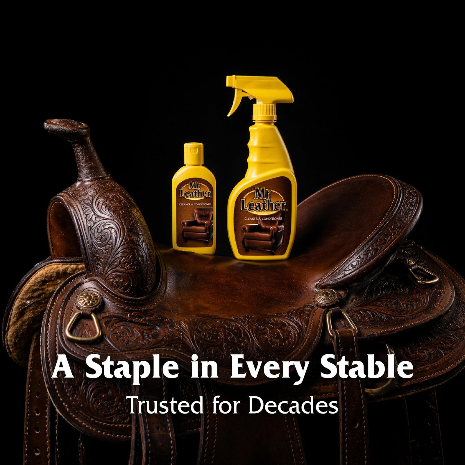 Leather Cleaner & Conditioner 16oz Safe for Leather Vinyl Water Repellent