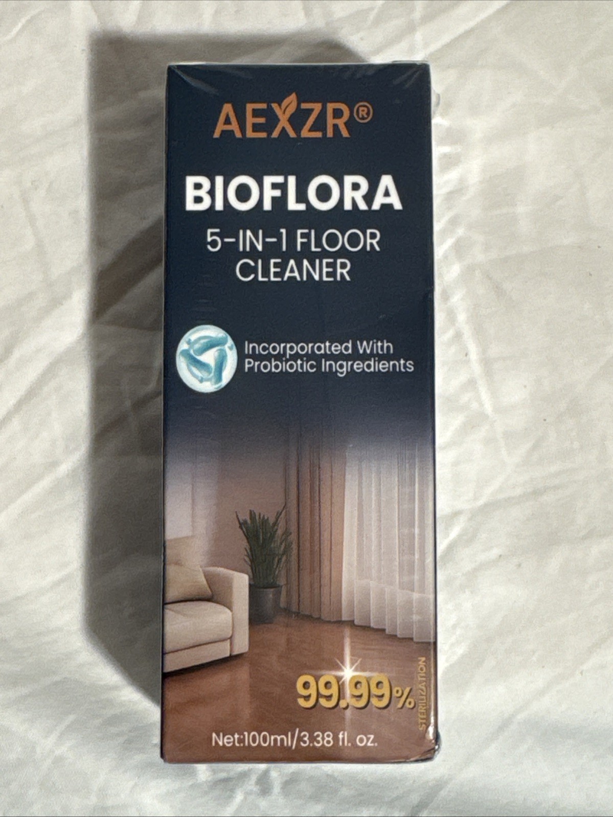 Aexzr Bioflora 5 In 1 Floor Cleaner-Fragrance Cleaning Care Solution 100ml New
