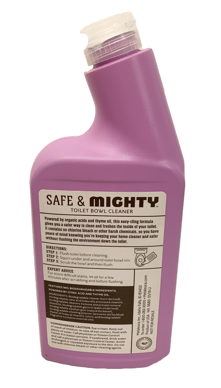 NEW Ecosense Safe Mighty Toilet Bowl Cleaner Biodegradable 18Oz Melaleuca TMP17