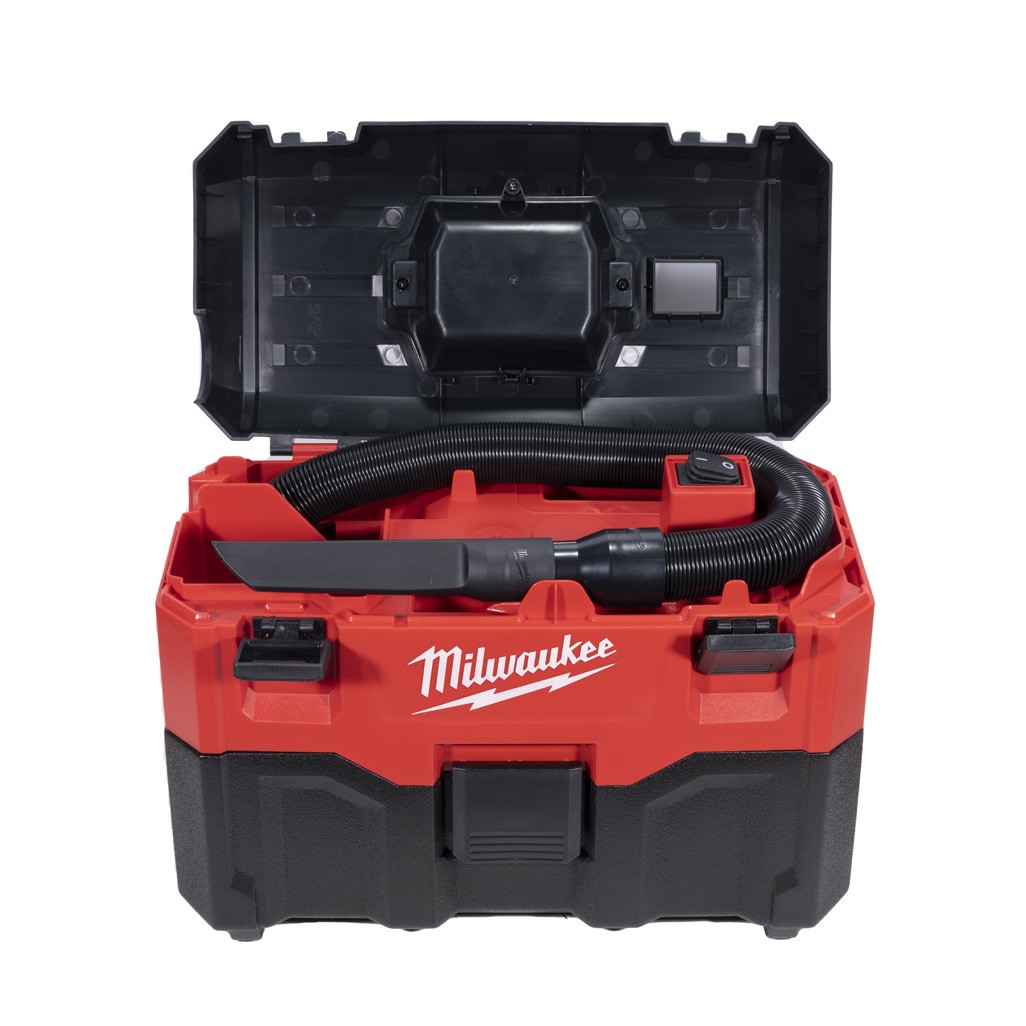 Milwaukee M18 2-Gallon Wet Dry Vacuum HEPA Filter 1.2-Inch Hose Dia (0880-20)