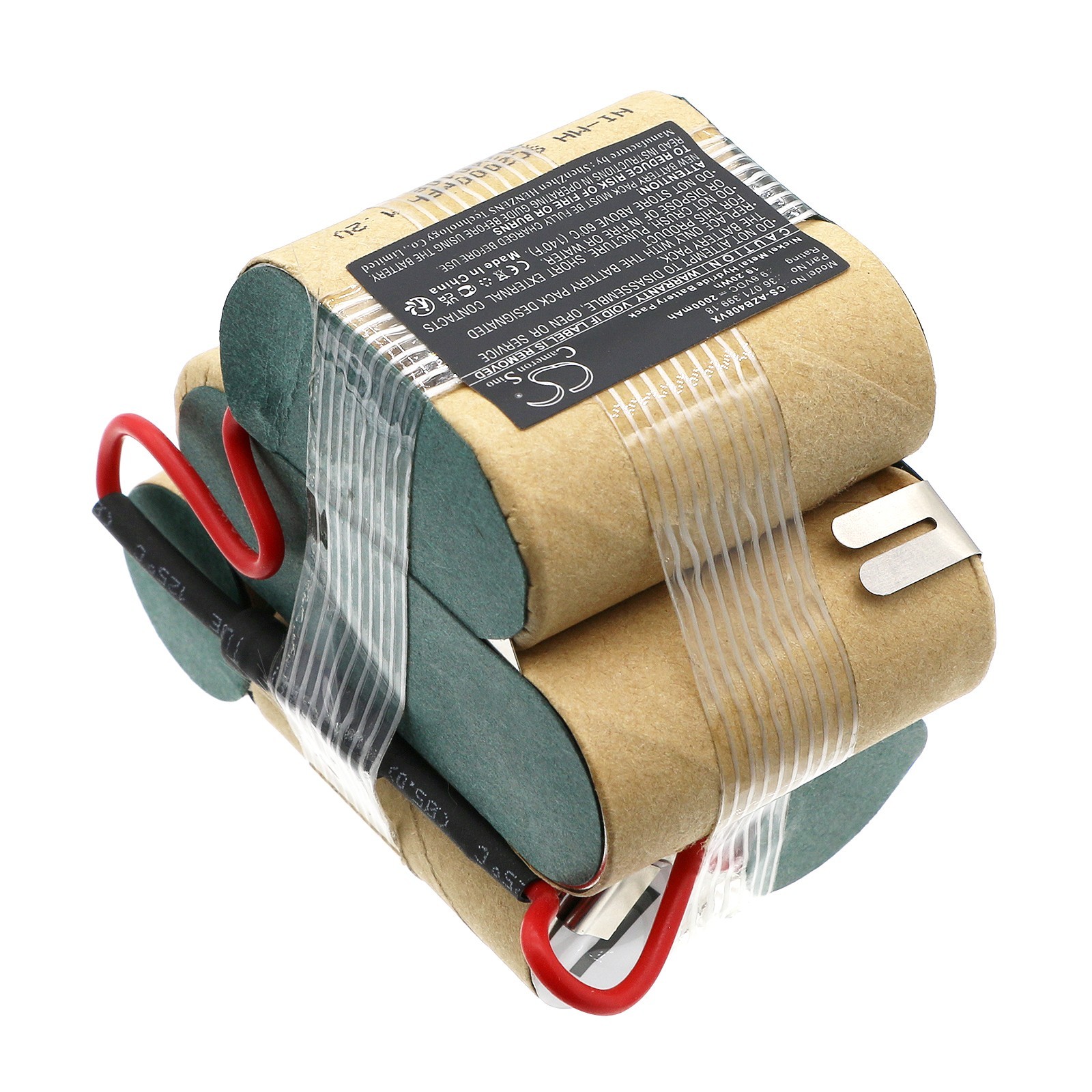 BATTERIE 2000mAh Type 36.071.399.18 For AEG AG408 ZB408 ZB4108