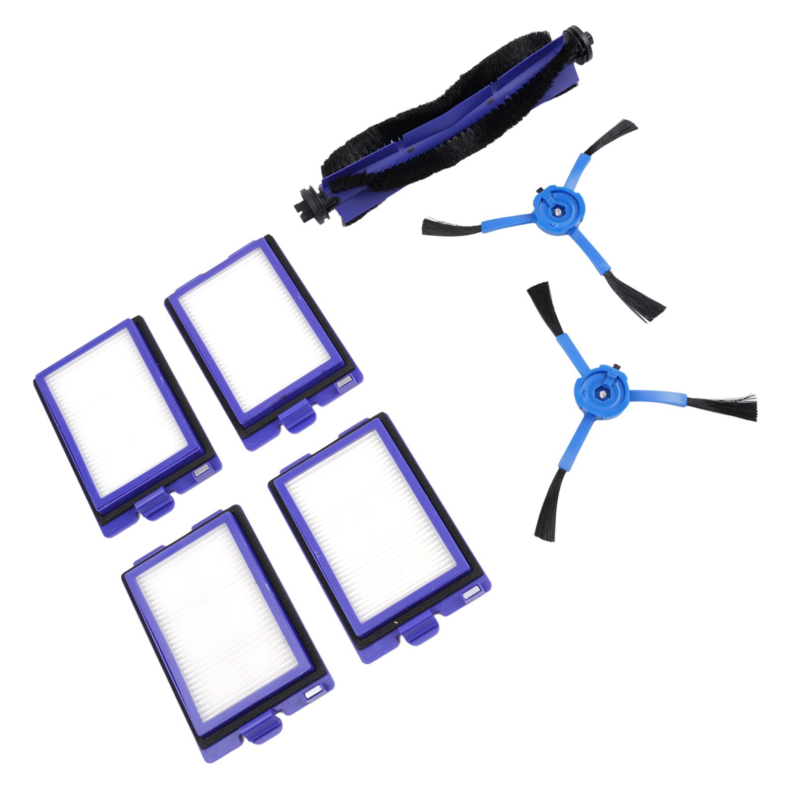 Roller Side Brushes + Filters For RoboVac X8 Series Vacuum Cleaner Parts