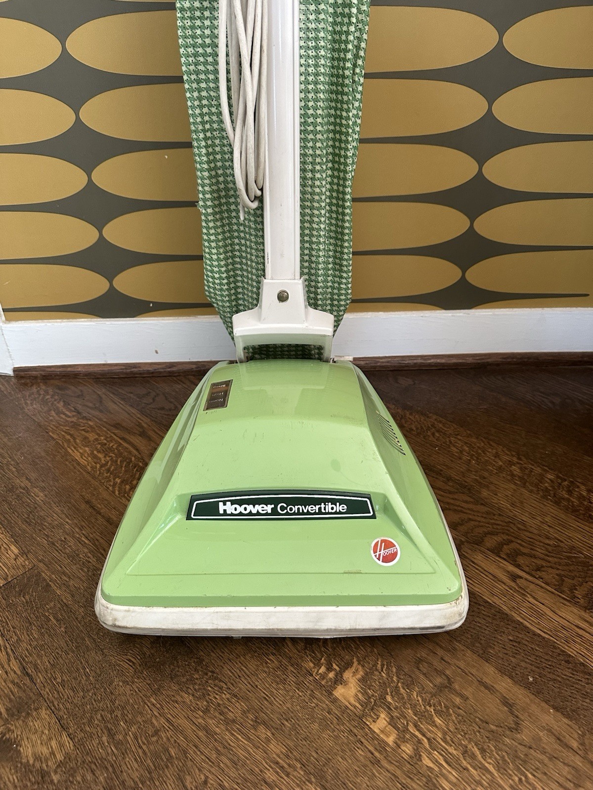 Vintage Hoover Convertible Cleaner Model U4101-001 Avocado Green