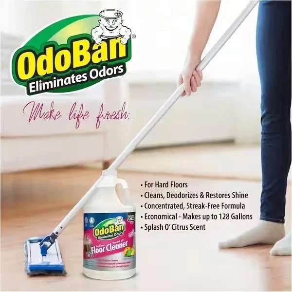 OdoBan No Rinse Neutral pH Floor Cleaner Concentrate 1 Gallon