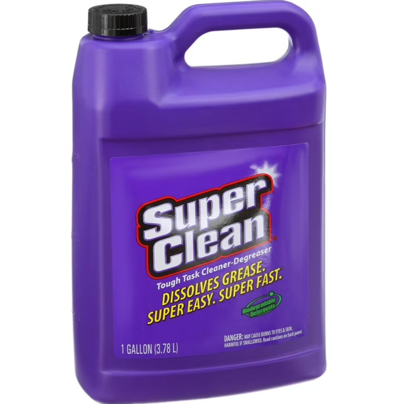 (4 Pack) Super Clean Tough Task Cleaner-Degreaser – 1 Gallon | 128 Fluid Ounces