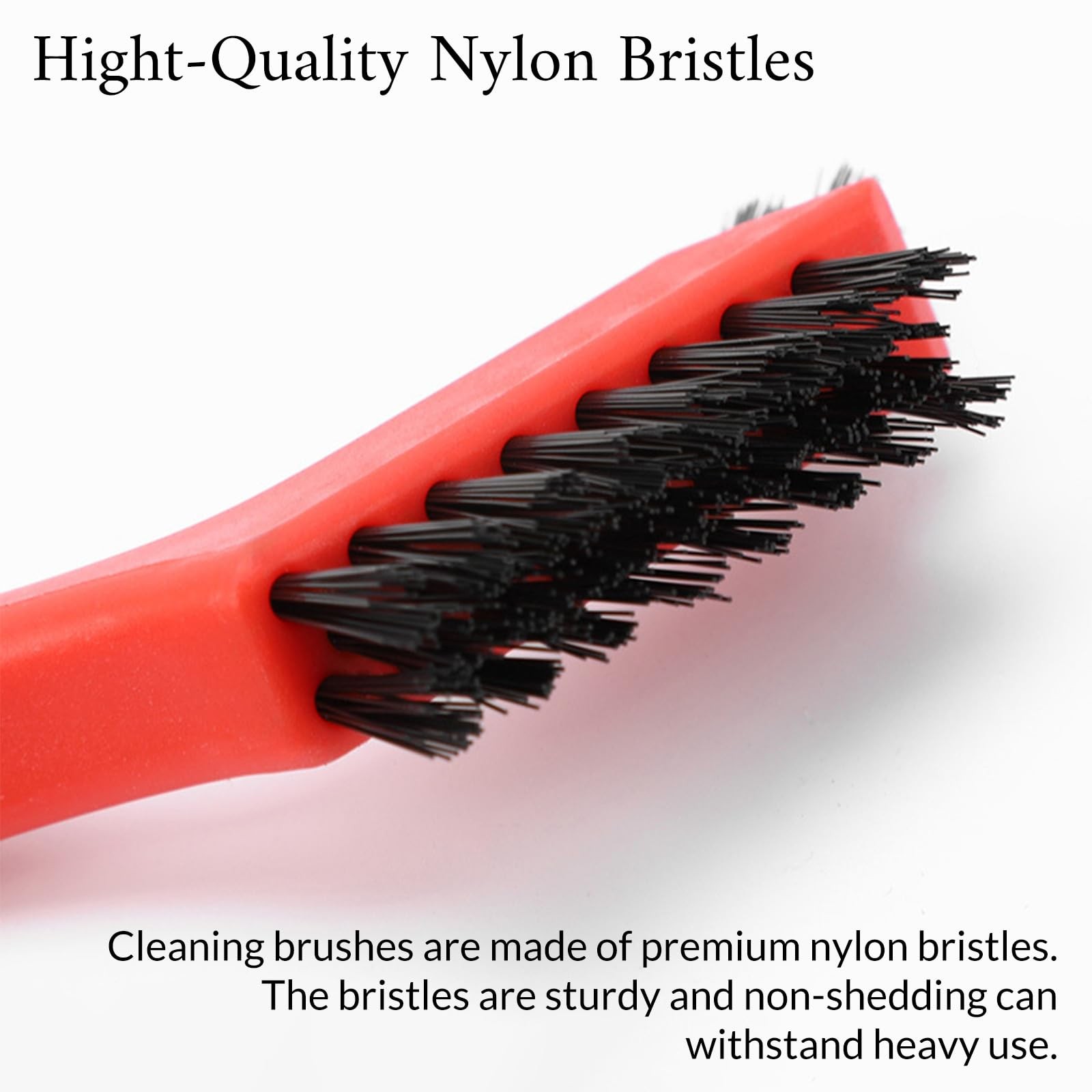 6 Pcs Nylon Cleaning Brushes – Non-Scratch Bristles Detailing Nylon Bristles …
