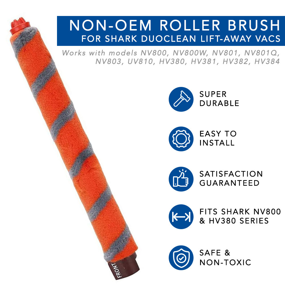 MaximalPower Non-OEM Roller Brush for Shark NV800 & HV380 Series Vacuum Cleaners