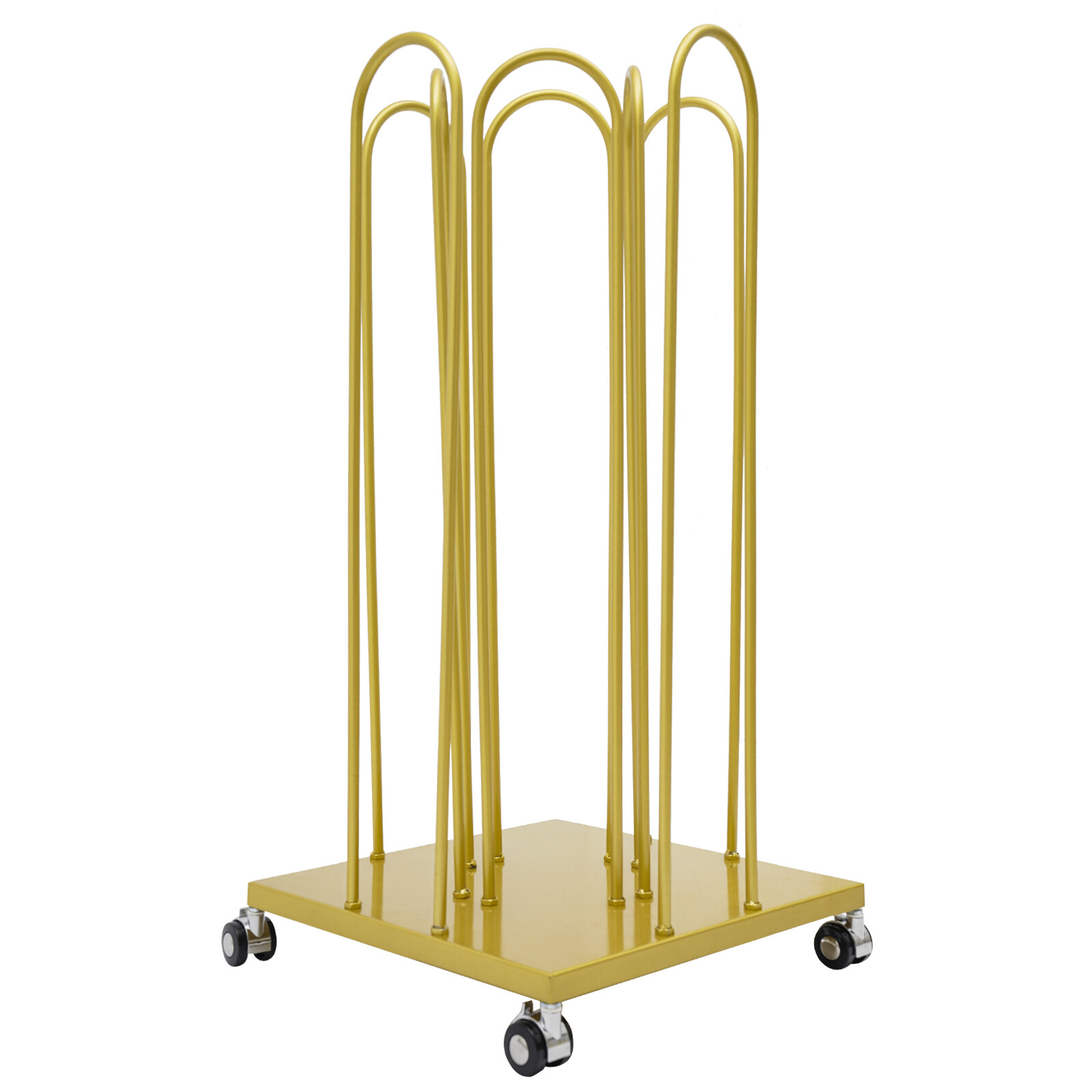 80cm(H) Hanger Organizer Stacker, Movable Hanger Rack, Gold Hanger Storage Rack