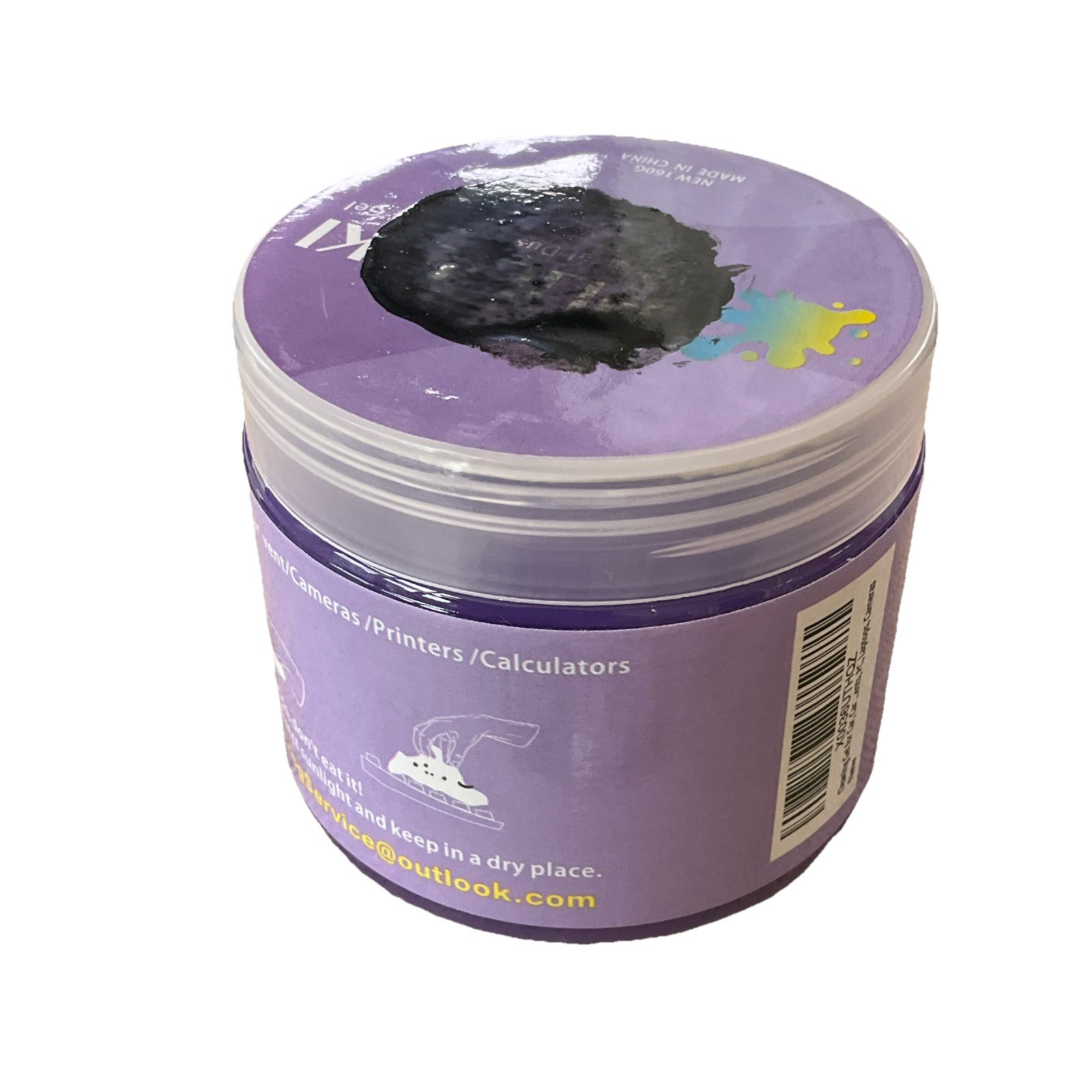 PULIDIKI Universal Dust Cleaning Gel Purple Cleaner for Car, PC, Laptop New