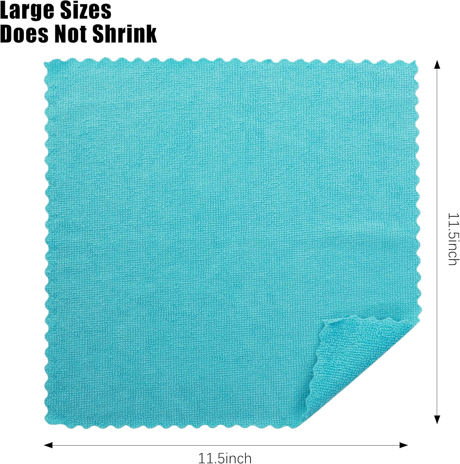 12 Pack Microfiber Cleaning Cloth – Reusable Cleaning Rag, Fast Drying Cleaning
