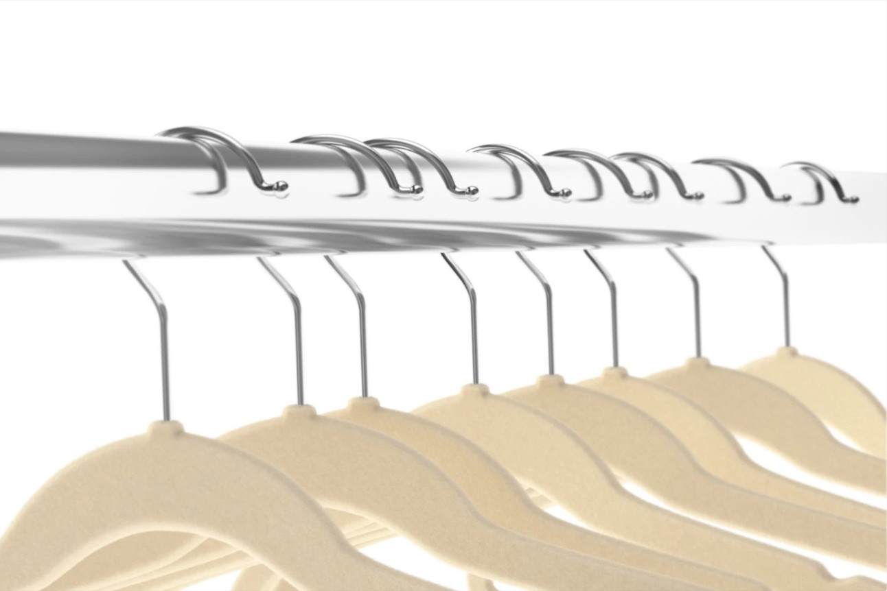 50 Premium Kids Velvet Hangers – 14″ Non-Slip Clothes Hangers for Kids