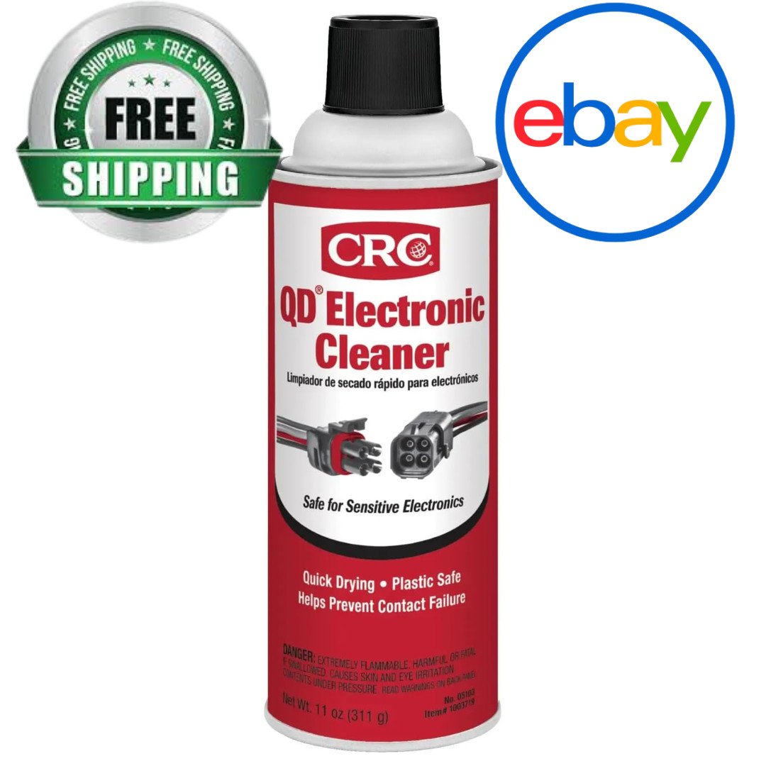 Electronic Contact Cleaner Spray Best Quick Drying Fix CRC QD Corrosion Debris11