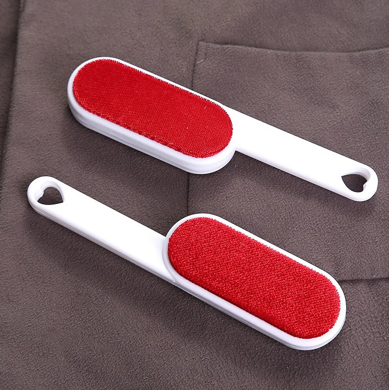 Self-Cleaning Two-Sided Lint Remover Brush for Pet Hair Sofa Carpet Clothes