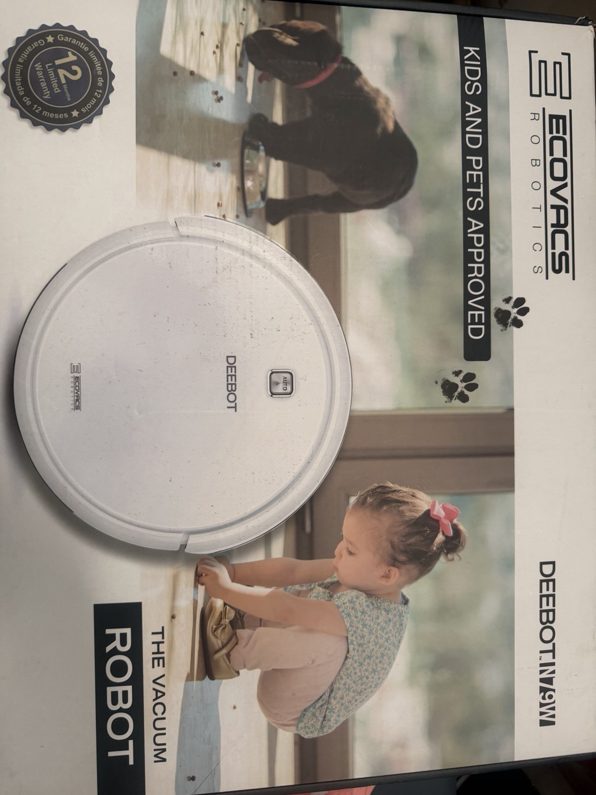 ECOVACS Deebot N79W (DN622.31) App Control Quiet Running Home Robot vac New