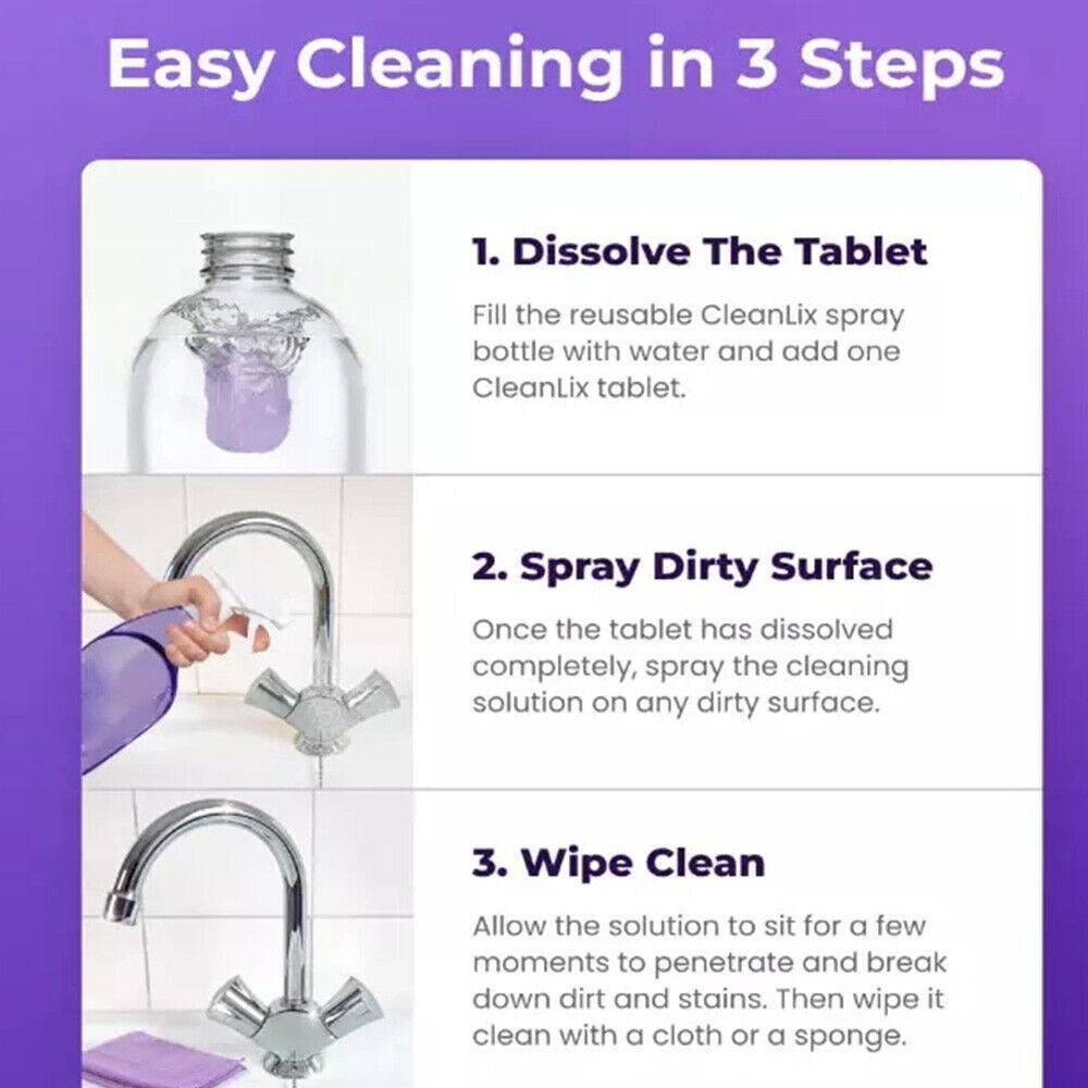 Nuroclean Spray Concentrated Cleaning Spray and Tablets