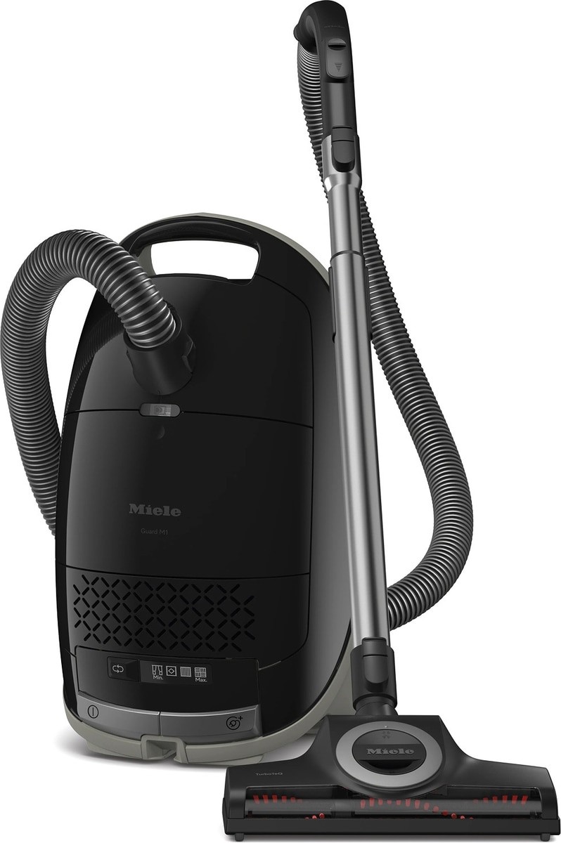 Miele Guard M1 Cat & Dog Obsidian Black PowerLine Bagged Canister Vacuum SVZE0