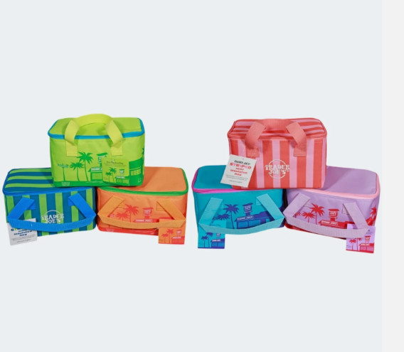 Trader Joe’s Mini Insulated Bag 2026 Summer Fun Full Set Of 6 NEW AUTHENTIC