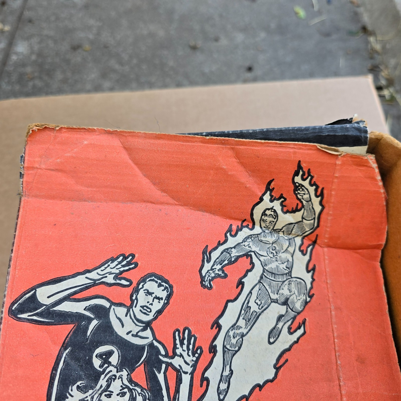 Vintage Marvel Comic Book Collection Storage Box 1989 CMC Wolverine Spiderman