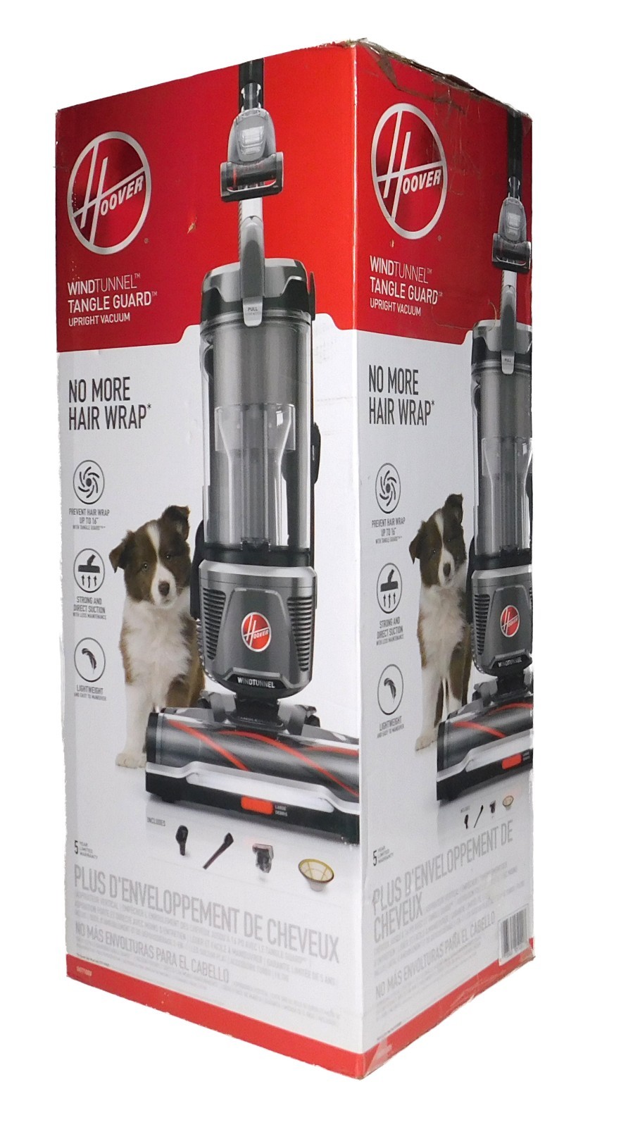 Hoover UH77100V Windtunnel with Tangle Guard Upright Vacuum – Open Box