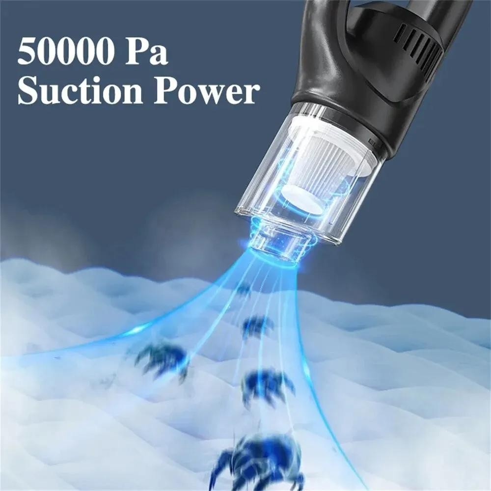 Cordless Handheld Vacuum Cleaner Rechargeable for Home Car & Pet