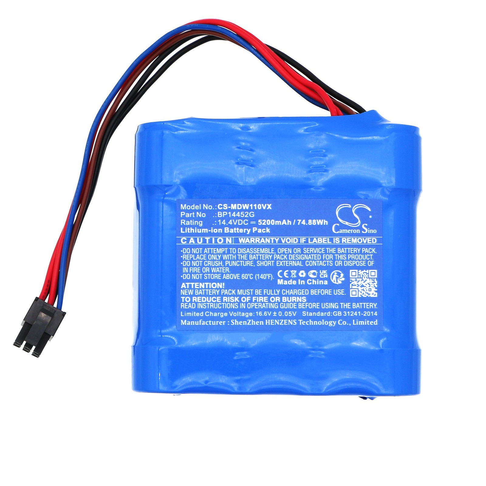 BATTERIE 5200mAh Type BP14452C 98600 For ETA 5241 Aurum, 6241 Aurum