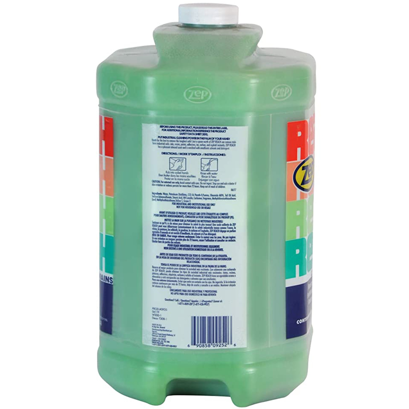 Zep Reach Industrial Strength Hand Cleaner – 1 Gallon (Case of 4) – 92524