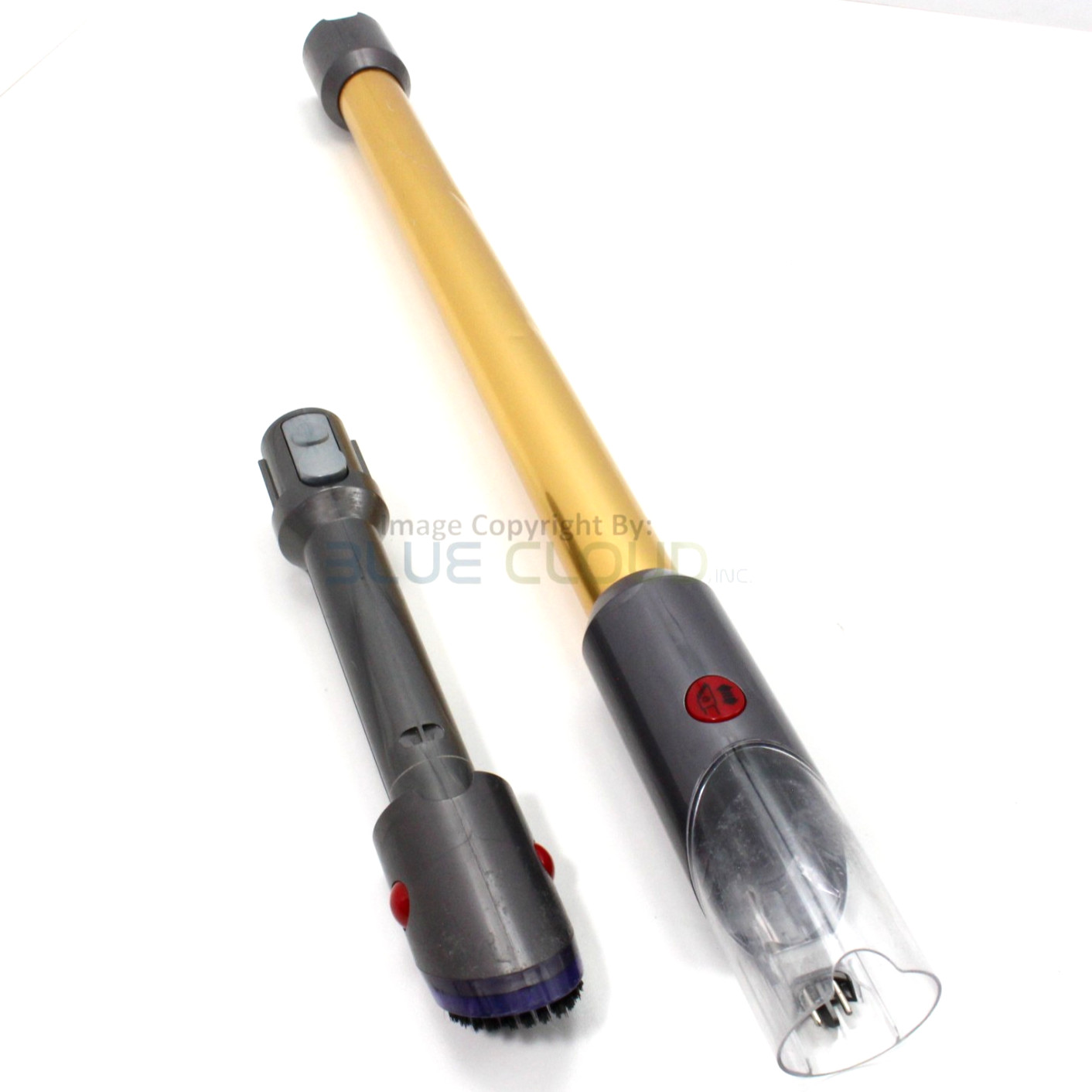 GENUINE Dyson V15 Detect V15s EXTENSION WAND TUBE w/ TOOL 971359-01 Gold 27.25″