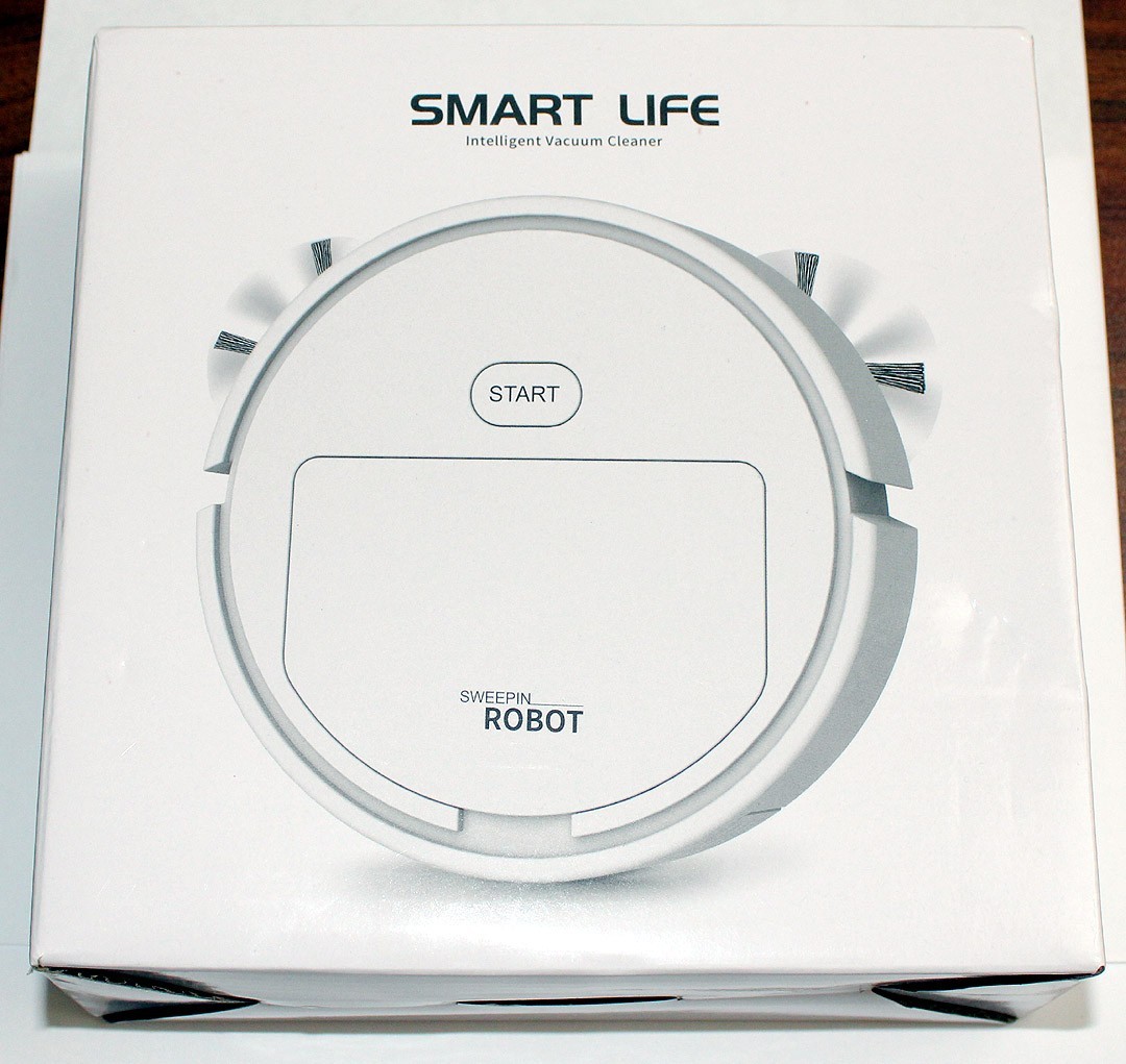 Smart Life Robot Vacuum Cleaner – Small – Bedrooms, Dorms & Small Spaces – New