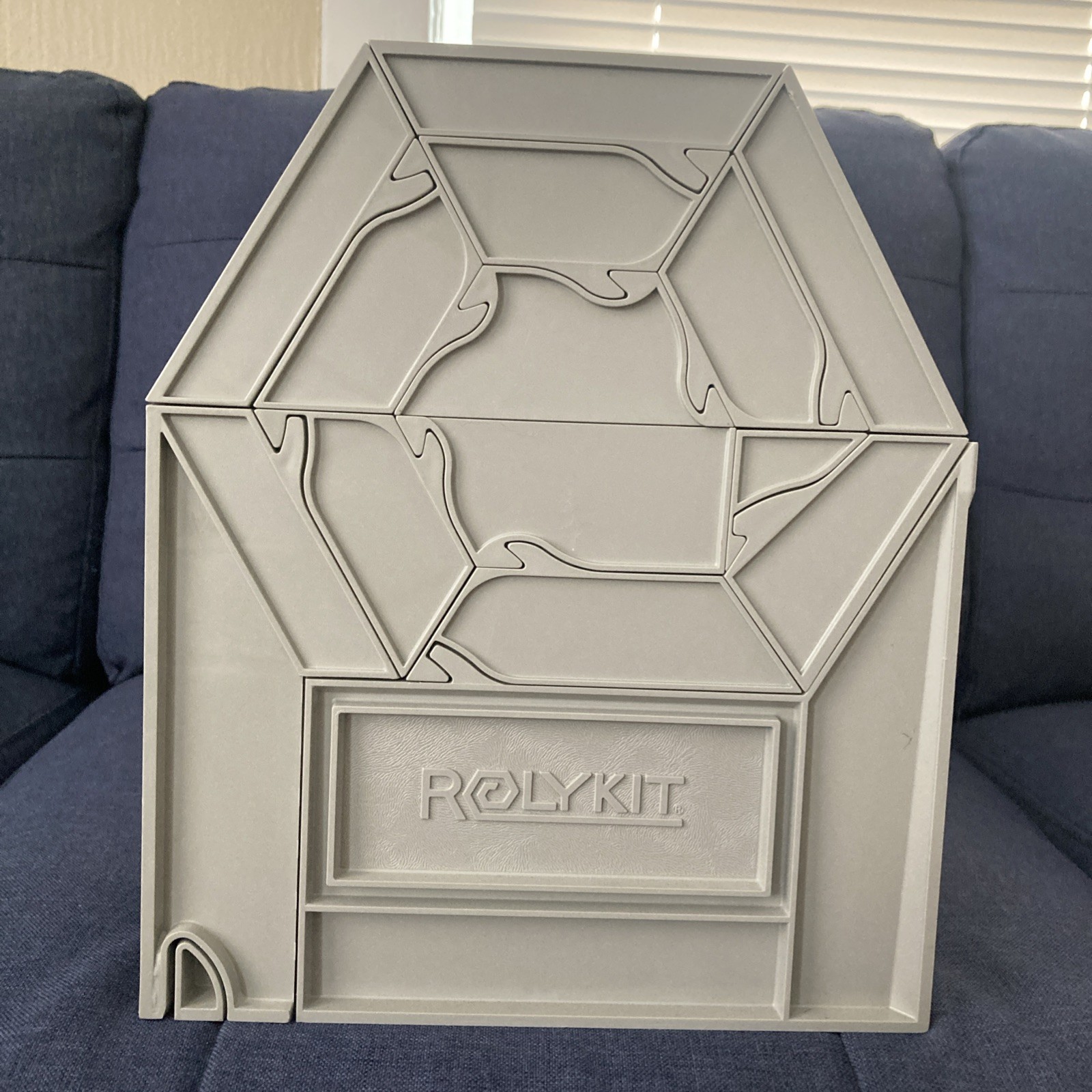 Rolykit Rollup Deluxe Gray Storage Box Crafts Tools Fishing Tackle Sewing
