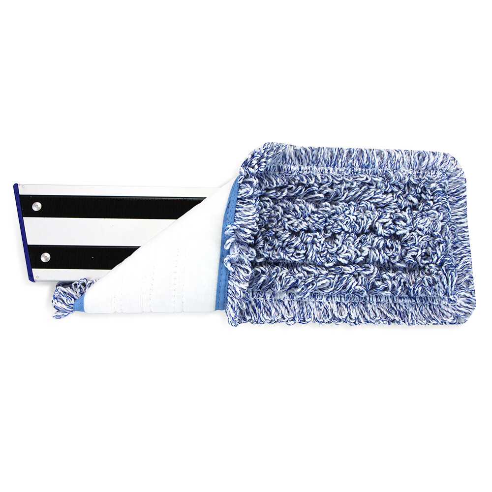 12 Pack of Cleaning Mop Pads – Reusable Microfiber Pad Fits 14 x 16 Mop