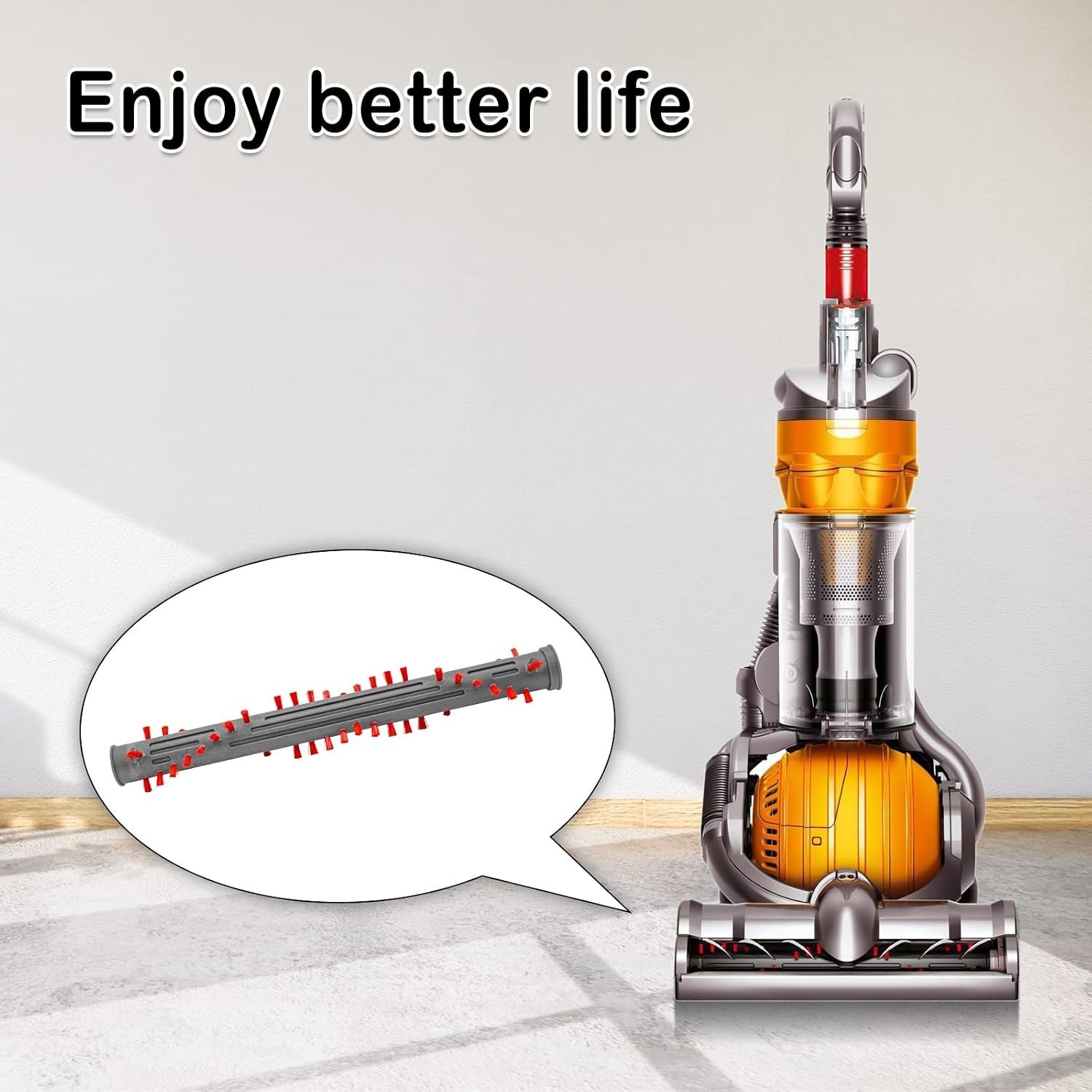 Dyson Replacement Brush Roller Set for DC24 Models – Easy Install & Quiet Clean